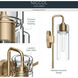 Niccol 1 Light 5 inch Champagne Bronze Wall Sconce Wall Light